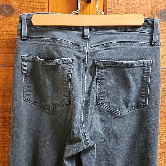 PAIGE Margot Ankle Black Denim Jeans - Picture 4 of 10